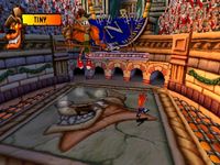 une photo d'Ã©cran de Crash Bandicoot 3 sur Sony Playstation